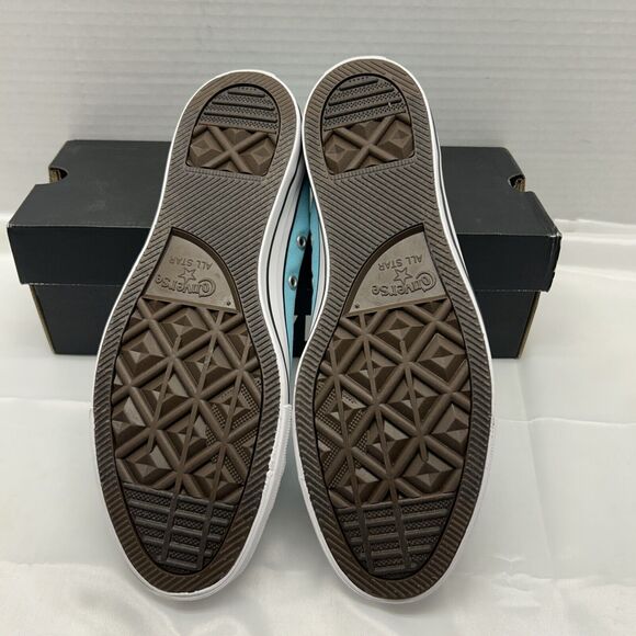 CONVERSE All Stars Low Top Bleached Aqua Unisex Men 10 Women 12 NEW in Box - Picture 5 of 7
